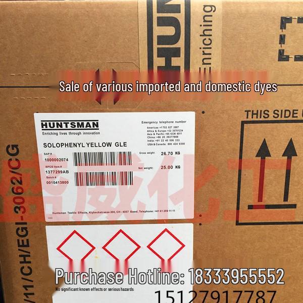 Huntsman Lanaset Green B & Cyanine B Dye