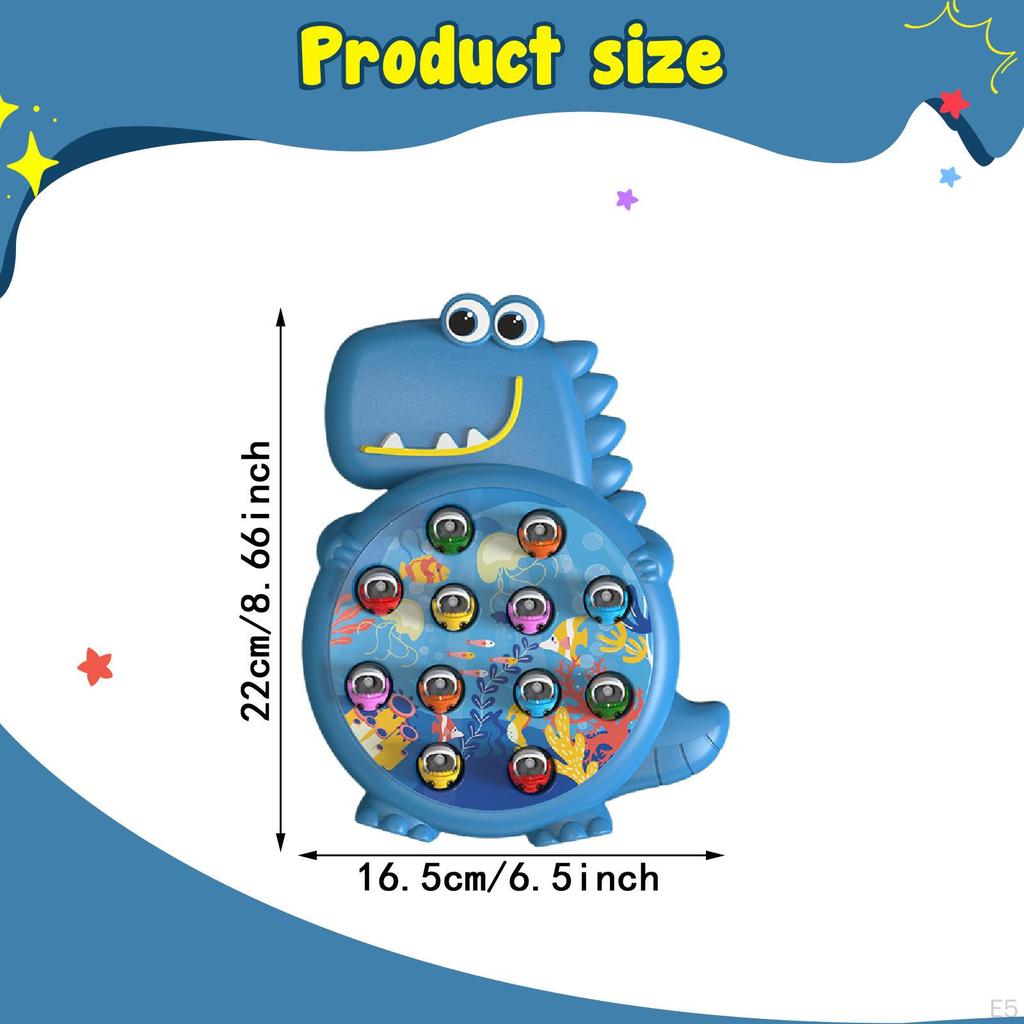 Magnetisches Dinosaurier-Angelspielzeug, interaktive Aktivität, Langlebigkeit, frühes Lernen, Grün
