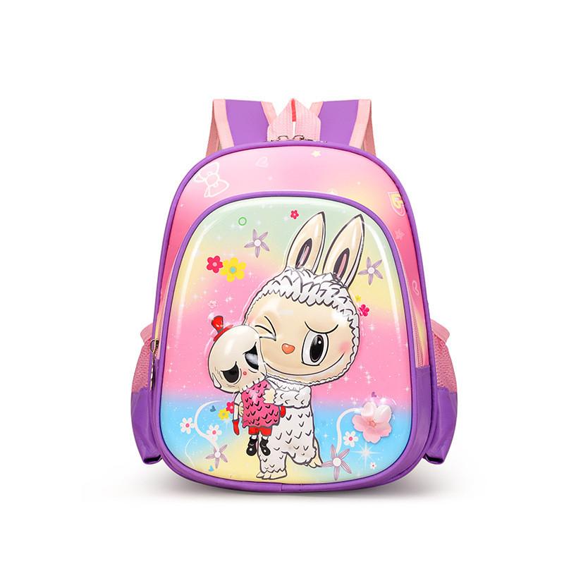 Spacious Adorable And 12inch Cartoon School Backpack For Children With Comfortable Shoulder Straps