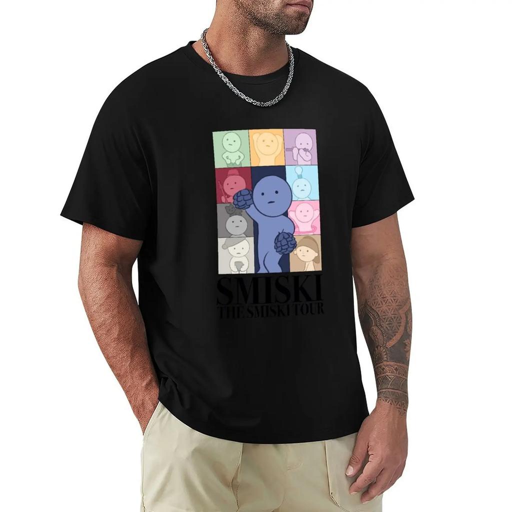 Smiski Eras T-Shirt Aesthetic clothing customs t shirts for men cotton 71772