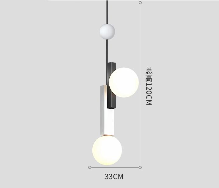 Nordic LED Glass Pendant Lights Modern Art Creative Design Indoor Home Decor Lighting Fixtures Loft Color Hanging Lamp Luminaire