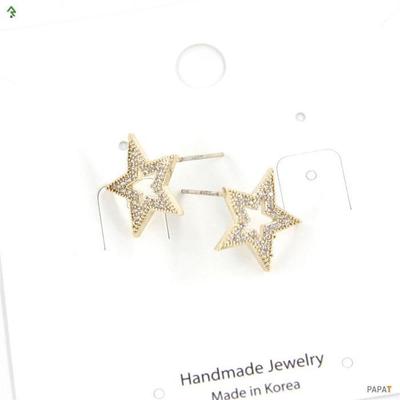 [Onm] Onm Silver Needle (925 Silver) Cubic Earrings-Se-06 (S9592807)