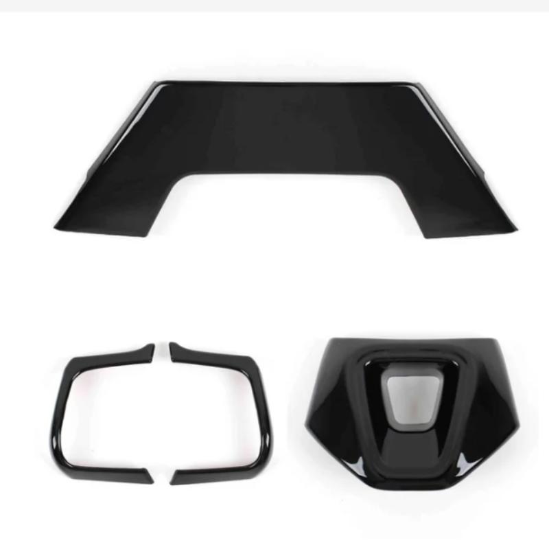 3d Sticker For Toyota Alphard Vellfire 2024 Interior Parts Car Steering Wheel Frame Decoration Trim