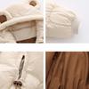 Autumn Winter Boys Velvet Jacket Thickened Autumn Winter Girls Baby Padded Padded