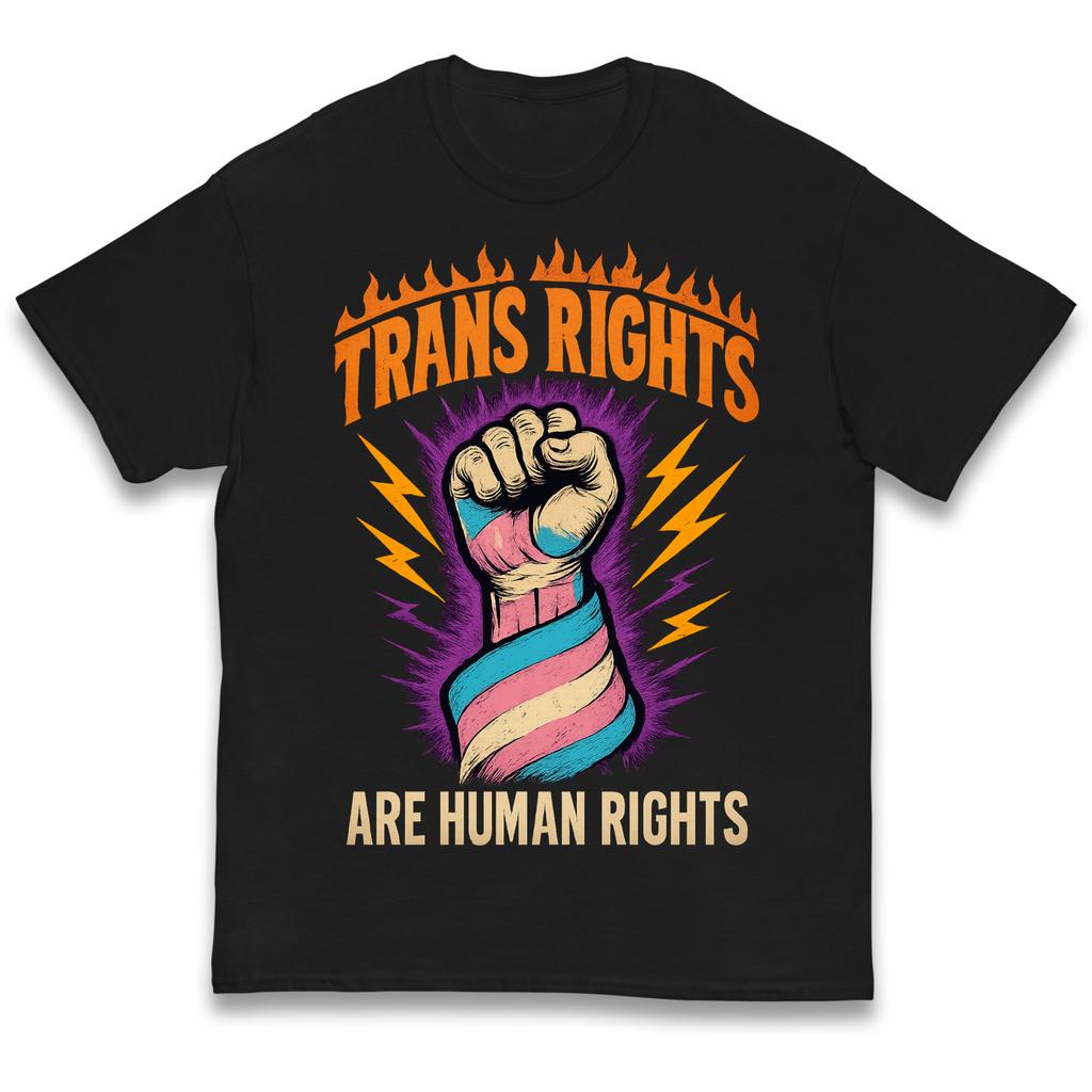 Trans Rights Are Human Rights kids t shirt
