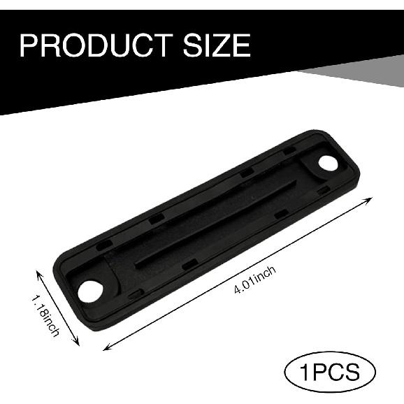 1 PC Car Tailgate Switch Latch Release Button Rubber Cover, Rear Hatch Liftgate Handle Switch Lock Cover with Screw Wrench, Replacement #84840-21010,
