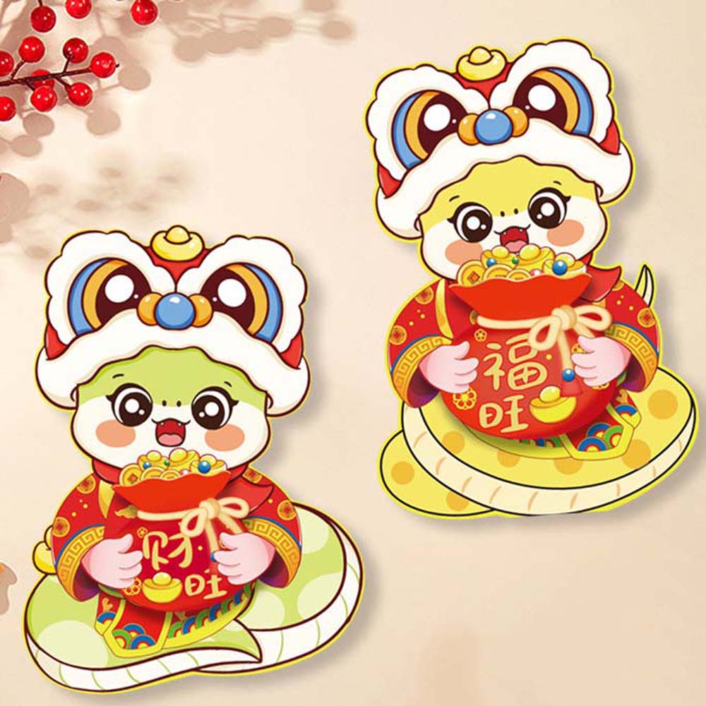 Door Couplet Chinese New Year Decorations Chinese Ornaments Spring Festival Supplies  Door