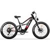 Bicicletta Elettrica Cleytro ES7 con Doppia Sospensione, Batteria 48V 18AH, Cambio Shimano a 7 Velocità, Freni a Disco Idraulici