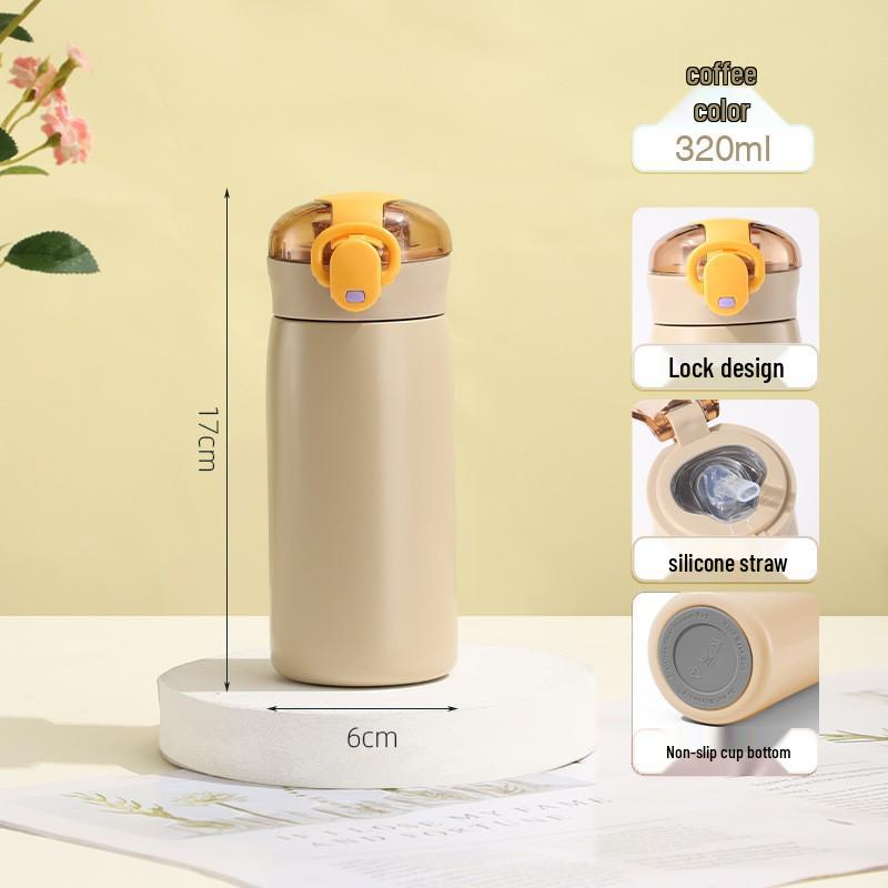 

Портативный термостакан с соломинкой - Детский и Женский