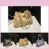 Trendy Large Korean Style Pu Shoulder Bag For Women Fashionable Casual Tote