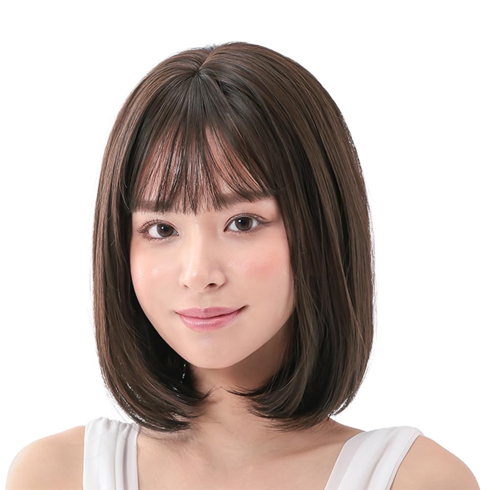 

AQUADOLL Bob Wig, Full Wig, Black, Brown, Blonde, Pudding, Size M, MBK Matte Black, wg324MBK