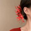 Fairy Simulation Flower Hairpins Bohemian Hanfu Hair Stick Elegant Thai Hair Fork  Female