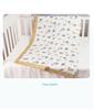 Digital Print Bamboo Cotton Baby Blanket - Four-Layer Gauze Anti-Kick Quilt for Newborns