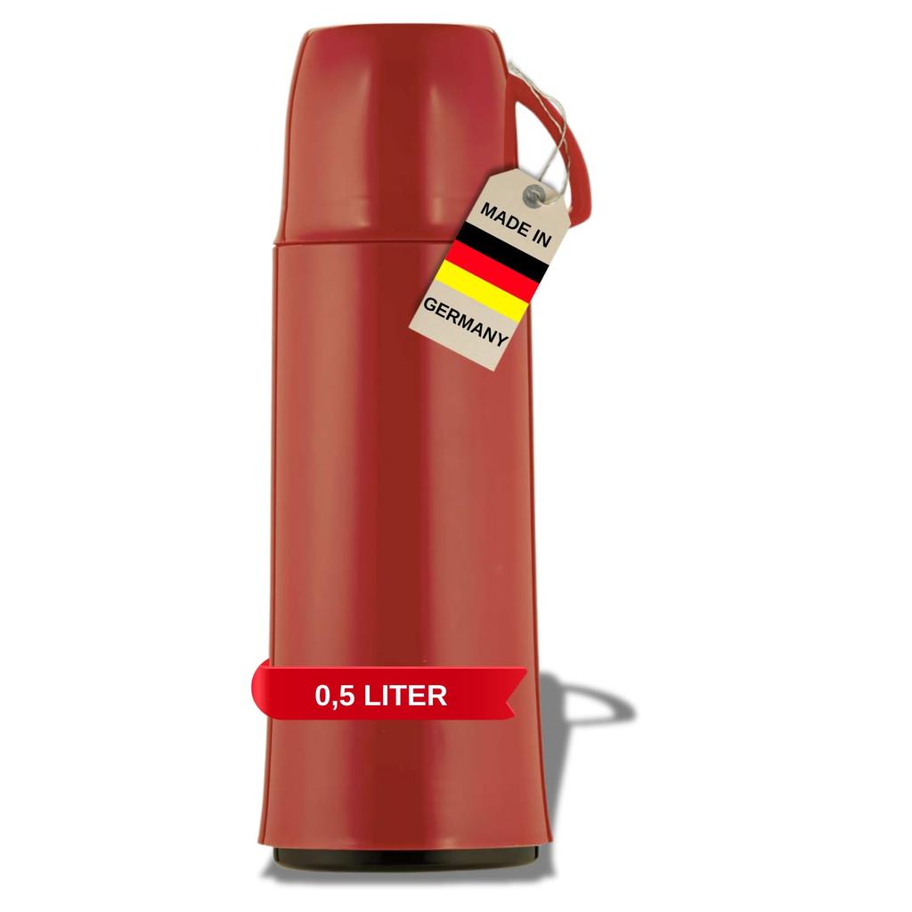 Helios Elegance Tabletop Thermos, 500ml, Red, 754422