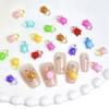 Wkd3105tb Nail Art Cute Turtle Glow-in-the-Dark + Regular Parts Mix 30 Pcs 1 Set GSTON-210