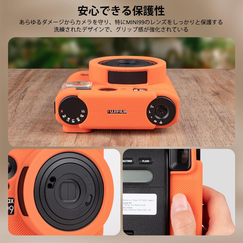 HIYQIN for Instax Mini 99 Fujifilm Mini 99 Dedicated Camera Case Instax Mini99 Camera Bag Instax Film Mini 99 Compatible Camera Protection Bag for