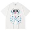 230 Gsm 100% Cotton Demon Slayer V97 Inosuke Print Unisex Heavy Cotton T Shirt