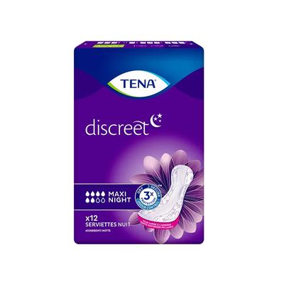 Tena Discreet Maxi Compresa Incontinencia Nocturna 12Und