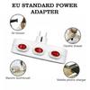 1 To 3 Outlet Expander Socket With Individual Switches Safe And Reliabled For Home, Dormitory, And Office Environment