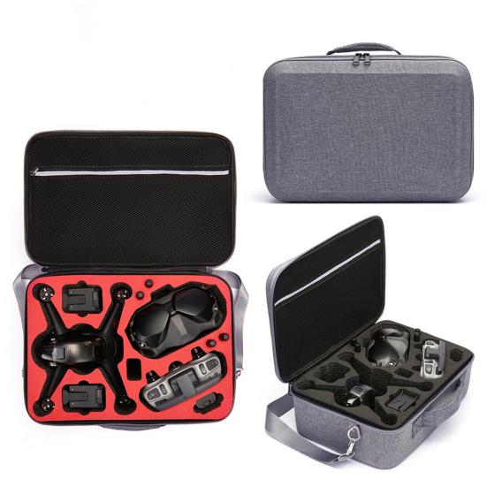 Drone Organizer Case Waterproof Drone Carrying Case Compatible with Goggles Batteries Remote Control Travel