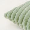 1/2PCS Throw Pillow Covers White Green Cozy Velvet Pillowcase Faux Rabbit Fur Cover for Couch Chair Home Decorative Pillow Cover