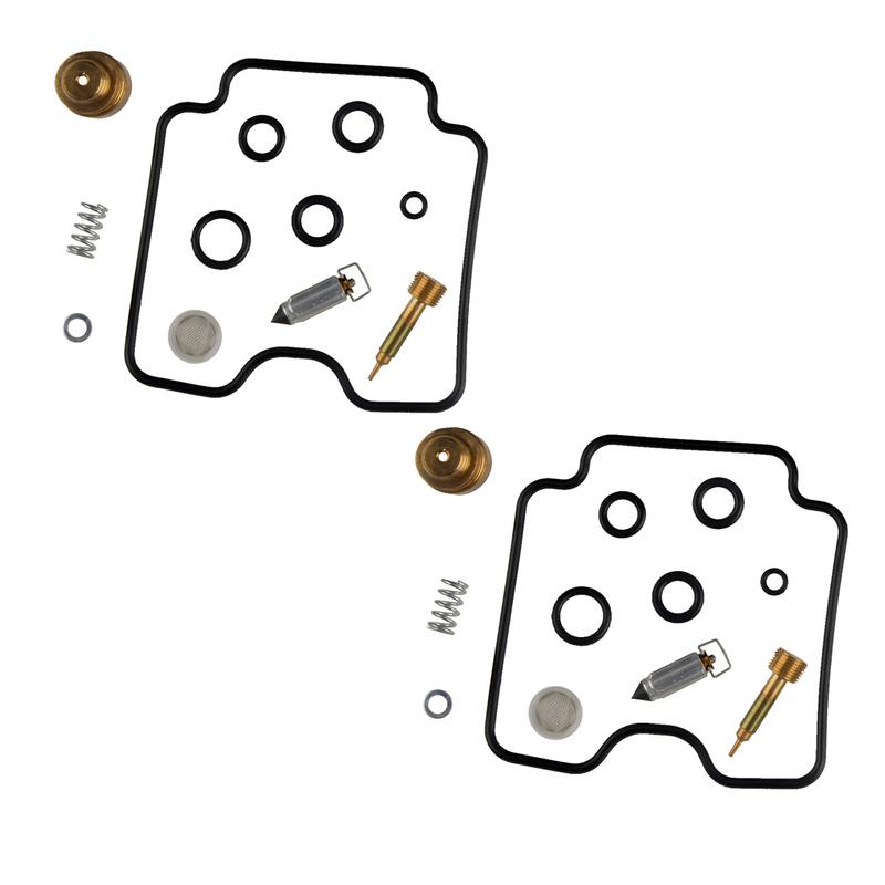 2 Sets New Motorcycle Carburetor Repair Kit Float Needle Valve Fit for Suzuki GS500F 2004 2005 2006 2007 2008 2009
