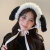 Furry Puppy Headbands Winter Ear Warmers Ear Bands Covers for Cold Weather Cartoon Headband Head Wrap Cute Puppy Ear