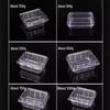 Thickened Clear Round Disposable Plastic Food Container