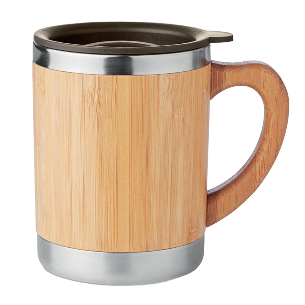 MidOcean Mokka Bamboo Double Wall 300ml Mug