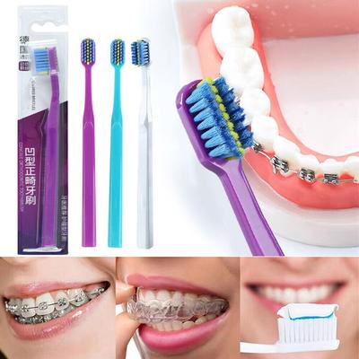 Soft Bristles Interdental Toothbrush Oral Hygiene Dental Tooth Brush Orthodontic Cleaning Brush
