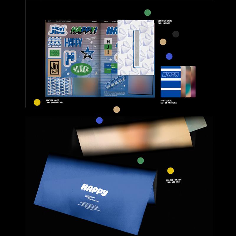 JIN (BTS) - Jin 1st Solo Album 'Happy'