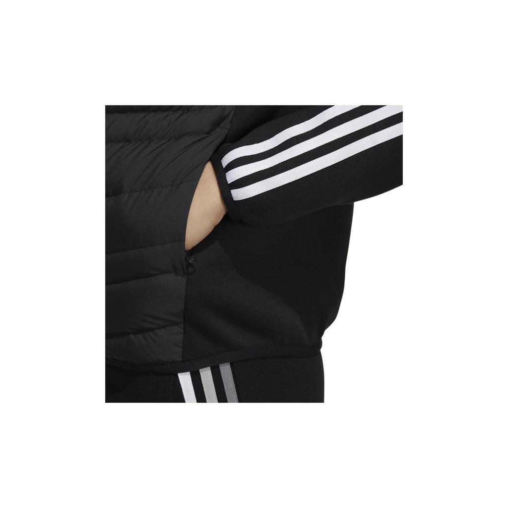 adidas Neo Icon 3S Daily Down Casual Warm Hooded Down Jacket Women Outerwear Black H45296