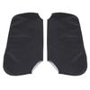 Leather Cover Sun Visor Cover Black Front Left Right Microfiber Leather Sun Visor Trim Car High Quality Practical