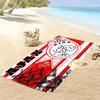 AFC Ajax Print Strandtuch, Großes Weiches Schnelltrocknendes Handtuch für Strand Camping Schwimmen