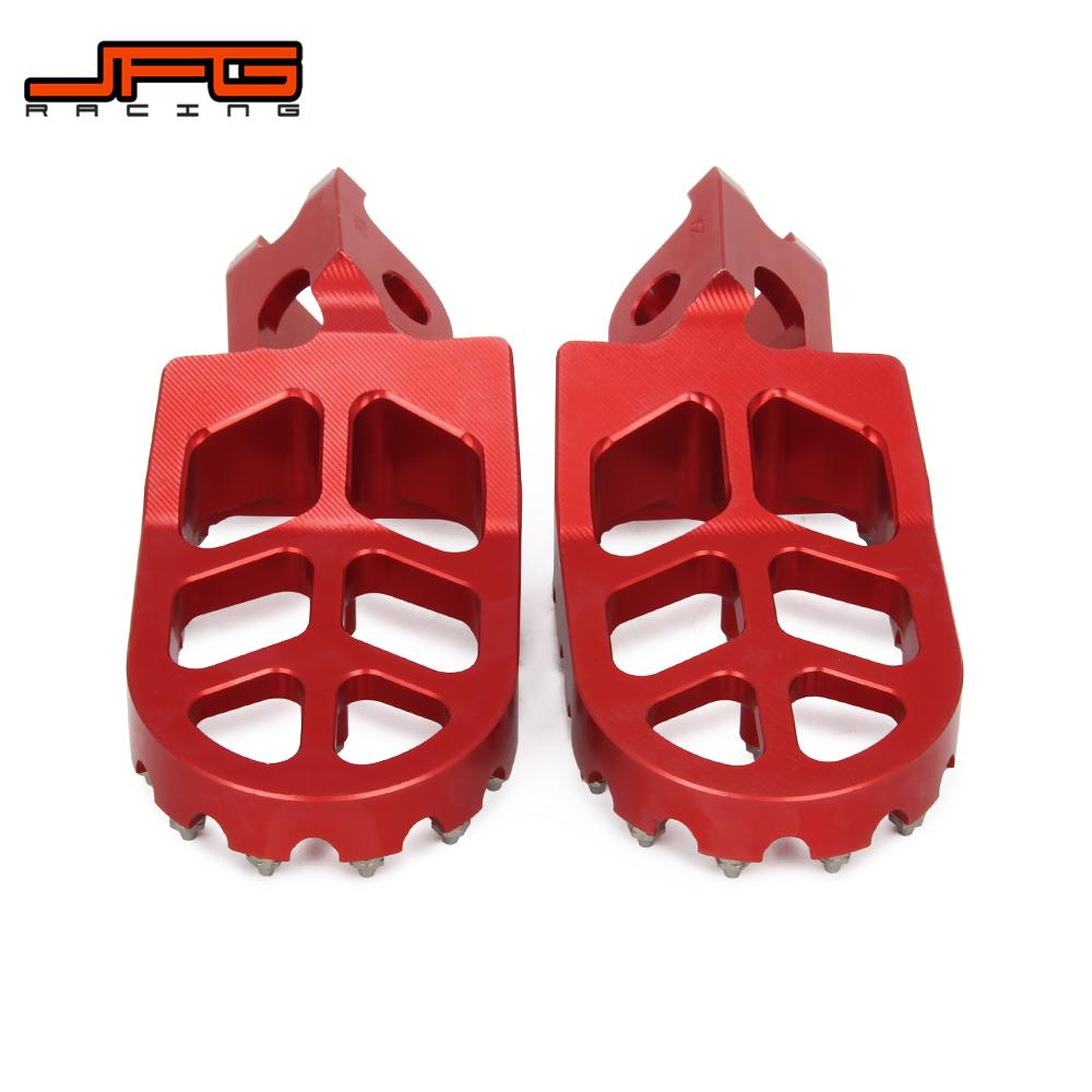 Motorcycle CNC Gear Shift Foot Lever Foot Pegs Rest Footrests Pedals Footpegs For HONDA CRF250R CRF450R CRF250RX CRF450X CRF450X