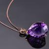 BELLA BOX Luxury Drop Shaped Large Pendant Women's Fashion Clavicle Chain Fine Jewelry New Trendy
