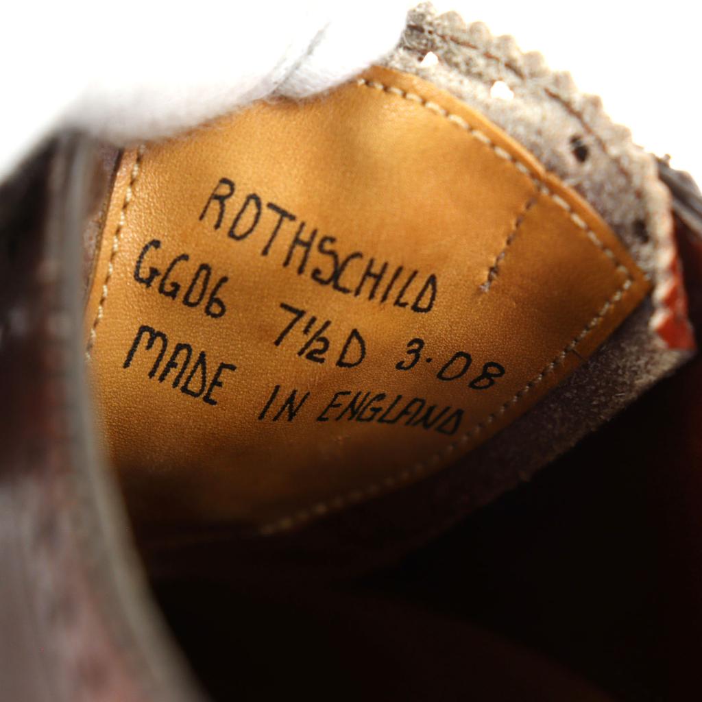 Great GAZIANO&GIRLING Leather shoes Brown leather mens Used