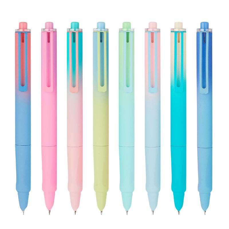 Blue Erasable Fountain Pen for Students with Refillable Heat-Erase Ink and Eraser, Ideal for Writing Practice