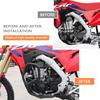 For Honda CRF450L CRF450RL CRF450X 2018-2024 Motorcycle Crash Bar Frame Engine Protection Guard Bumper Lower Protector Bracket