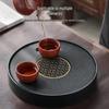 Qixuanyuan Small Round Water Storage Kung Fu Tea Tray
