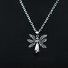 Seraph Feather Pendant Necklace for Men and Women, Retro Pendant, Hip-hop Trend Accessories