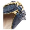 New MICHAEL KORS Jet Set Charm Leather Trim Shoulder Bag, Handbag, Shoulder Bag Trumpets Women's Marine Blue 32H1GT9C1V-ADMRLPLBLUE