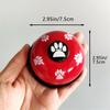 Pet Training Bell Dog Paw Print Bell Ringer for Potty Training and Communication