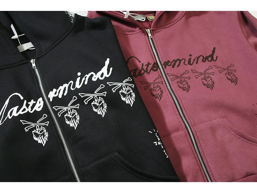 Travis Scott Unisex Bluza Rozpinana z Fisu z Czaszką