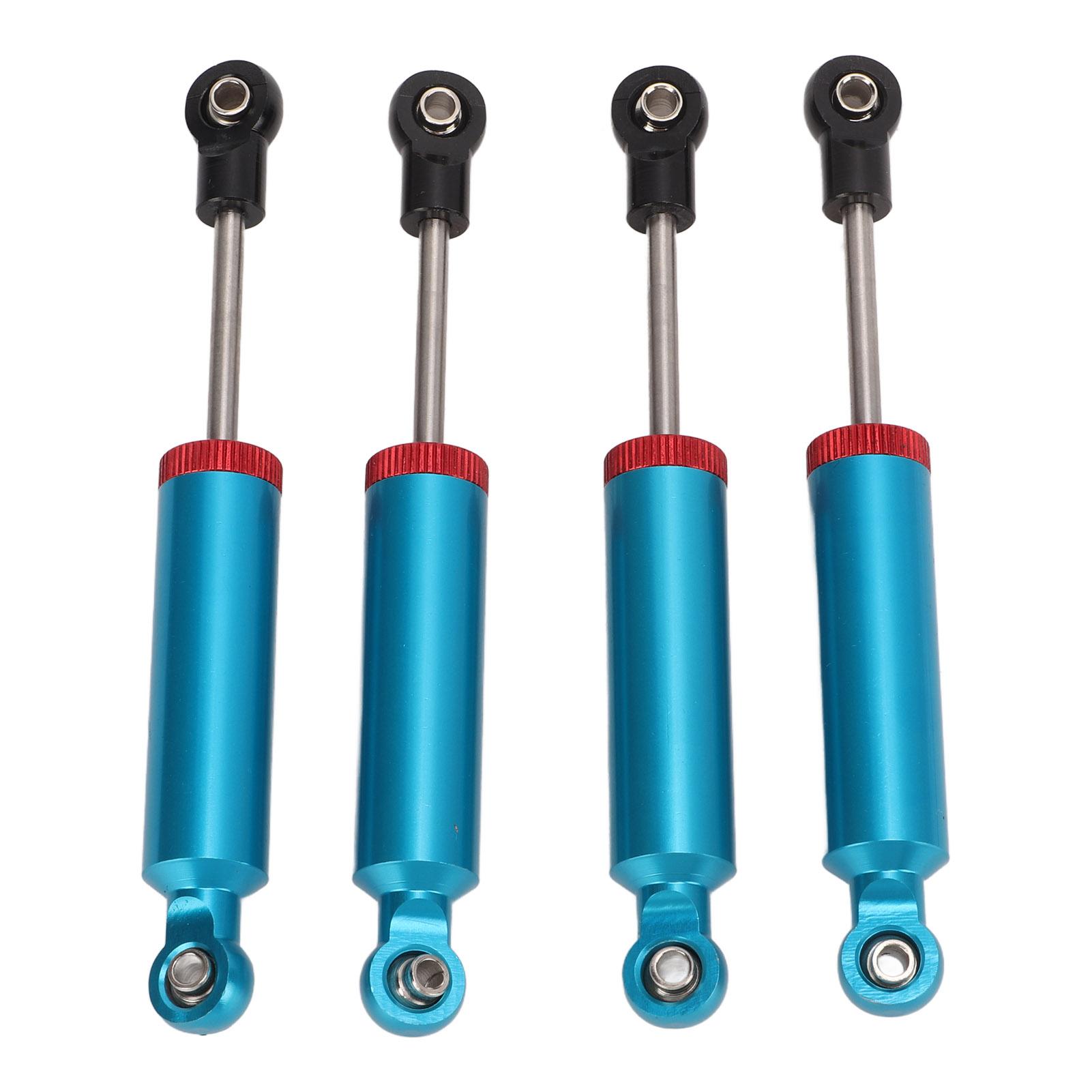 

4pcs RC Shock Absorber 100mm Damper with Internal Spring for SCX10 110 RC Crawler Car Blue