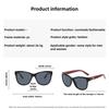 New Sun Glasses Ins Style Retro Eyeglasses Chic Polarized Eyewear Fashionable UV400 Sunglasses for Women and Men
