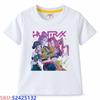 KPop Dämonenjäger Kinder-Cartoon-Print T-Shirt