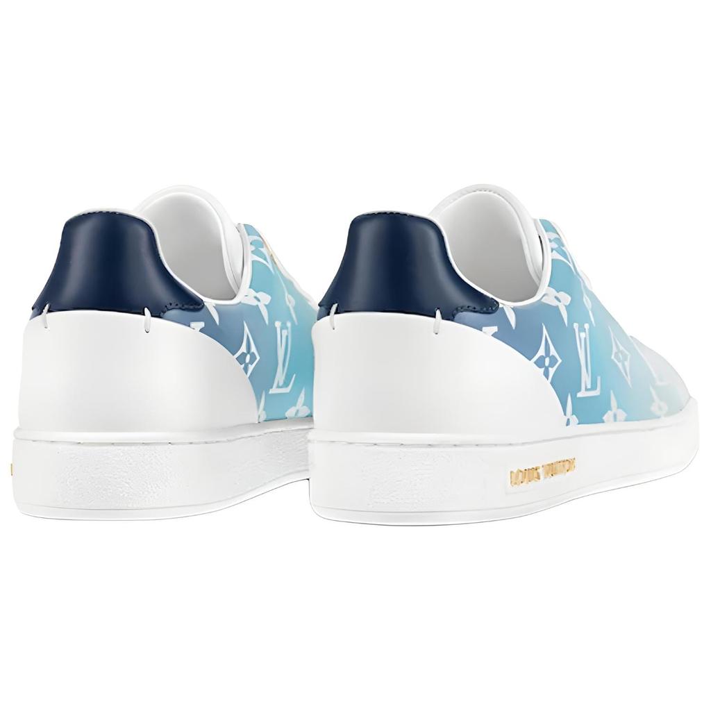 Louis Vuitton Lv Frontrow Sneakers Blue Women's 1A87D2
