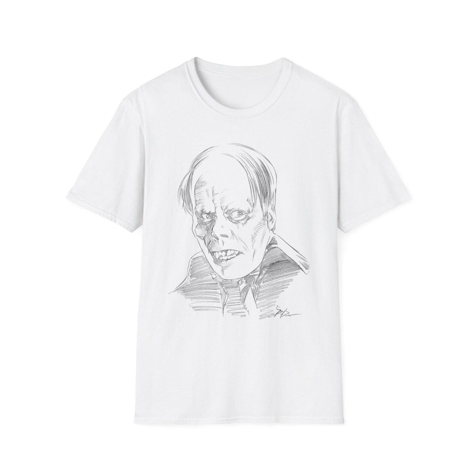 Vintage Phantom of the Opera T-Shirt, Lon Chaney Horror Movie Tee S