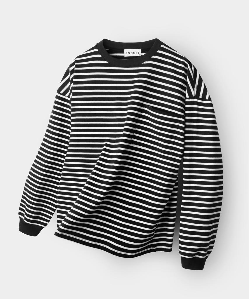 INDUST Oversized Striped T-Shirt_3 Colors